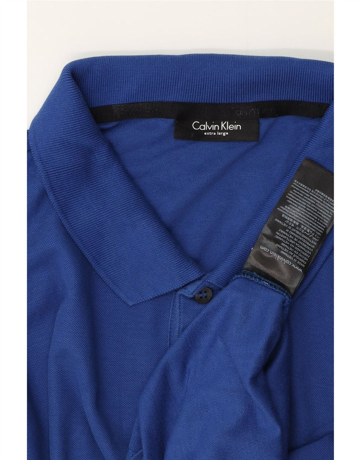 Polo Calvin Klein Hombre XL Algodón Azul