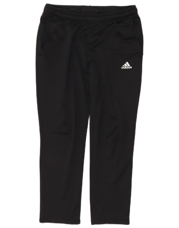Adidas Pantalones de chándal para hombre UK 36/38 Small Negro Poliéster