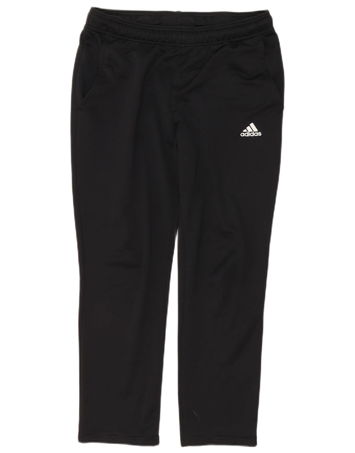 Adidas Pantalones de chándal para hombre UK 36/38 Small Negro Poliéster