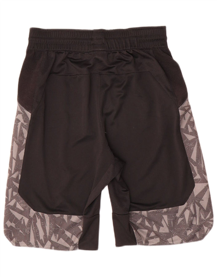 Adidas Hombre Pantalones Cortos Deportivos Pequeño Poliéster Geométrico Negro