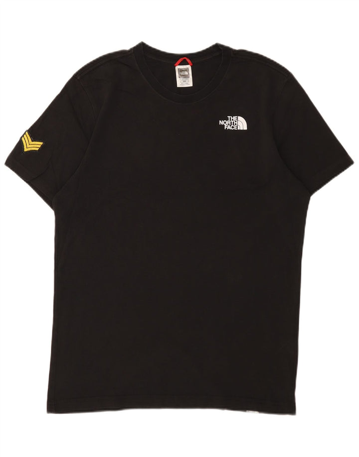 The North Face Camiseta gráfica para hombre Top Medium Black Cotton