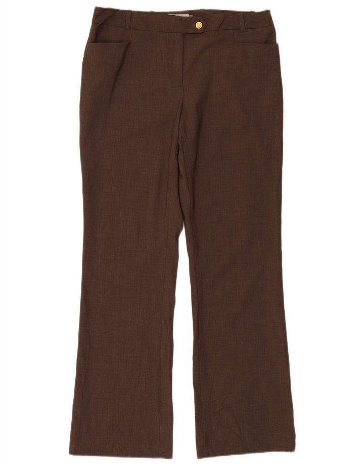 Calvin Klein Pantalones casuales con corte de bota para mujer US 6 Medium W32 L32 Marrón