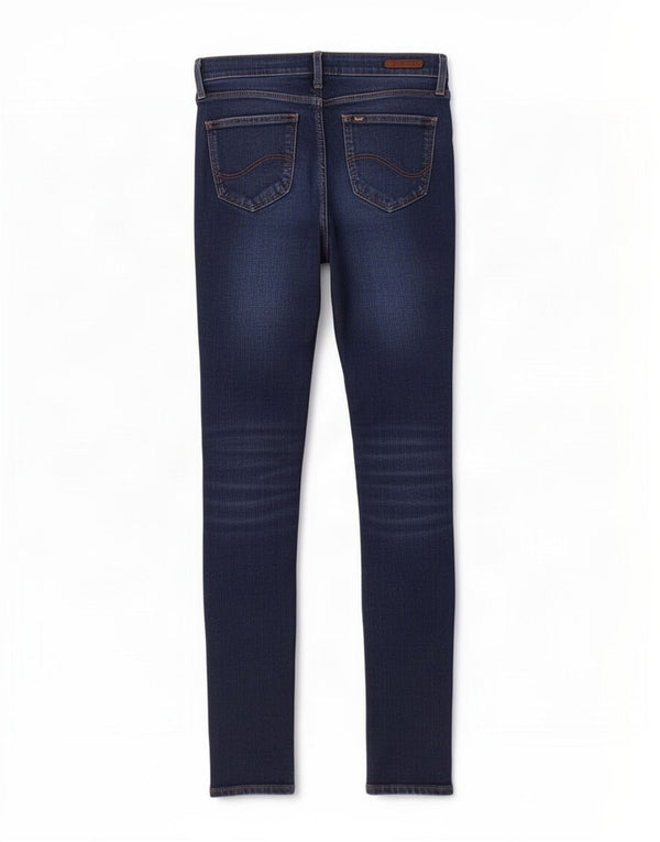Lee Jeans Ajustados Scarlett para Mujer W32 L33 Algodón Azul Marino