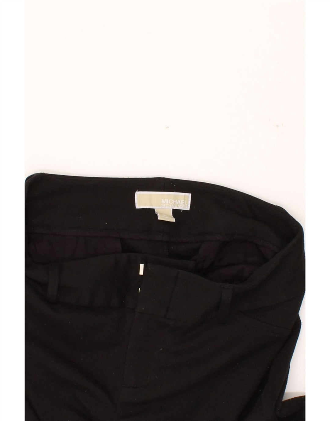 MICHAEL KORS Womens Slim Casual Trousers US 6 Medium W30 L29 Black Vintage Michael Kors and Second-Hand Michael Kors from Messina Hembry 