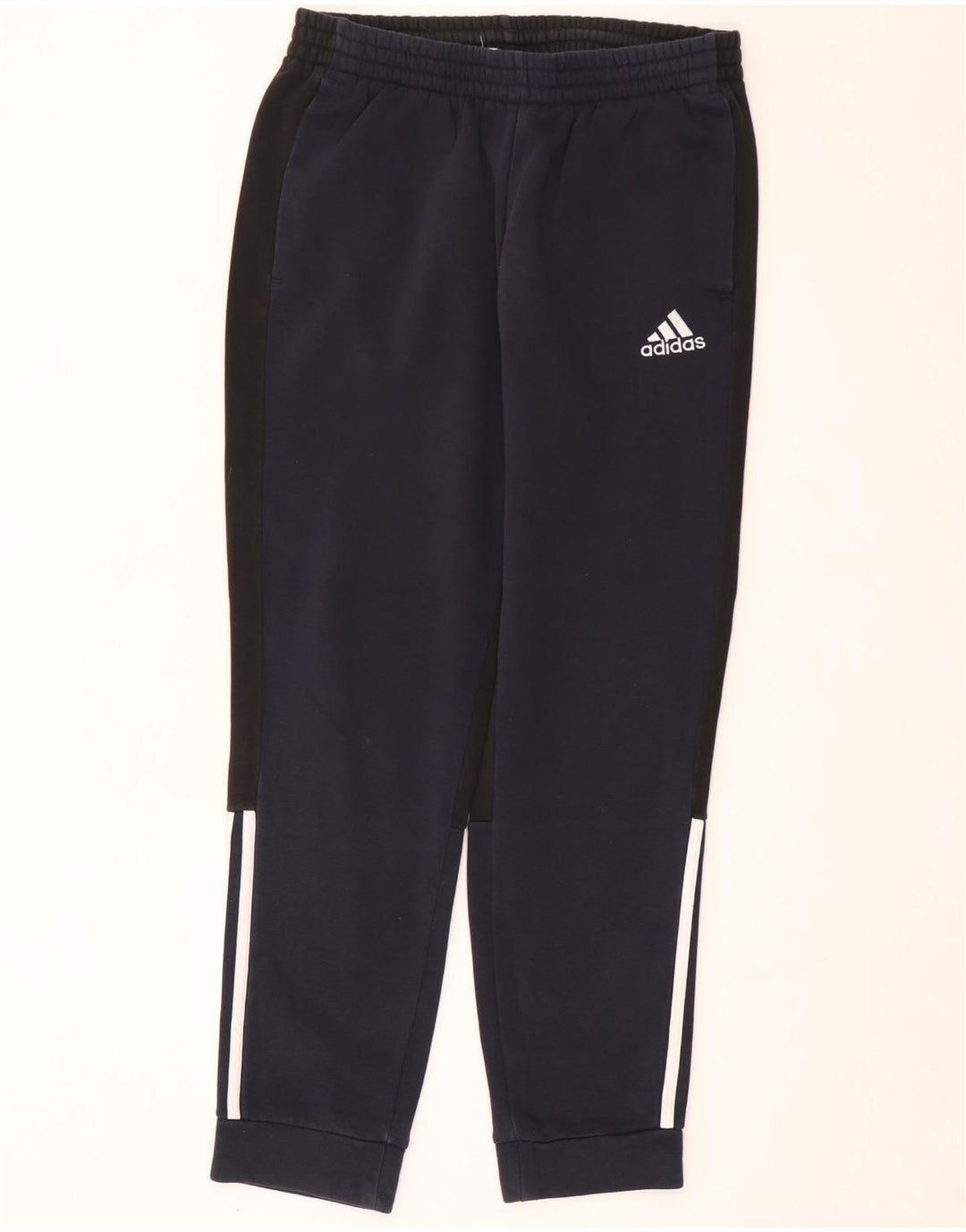 ADIDAS Pantalones de chándal para hombre Joggers Medium Azul marino Colorblock