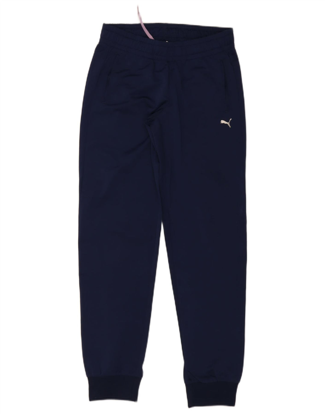 Puma Pantalones de chándal para mujer Joggers UK 10 Small Azul marino Poliéster