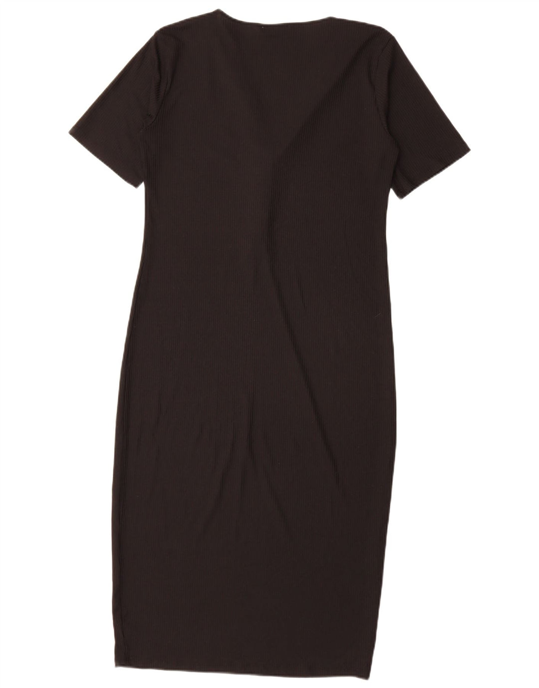 Zara Mujer Trafaluc Vestido Vaina UK 44 Grande Poliéster Negro
