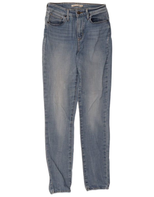 Levi's Vaqueros pitillo de talle alto 721 para mujer W28 L30 Algodón azul