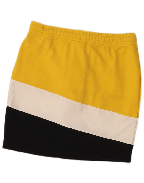 Falda Reebok para mujer UK 12/14 Medium W30 Amarillo Colorblock