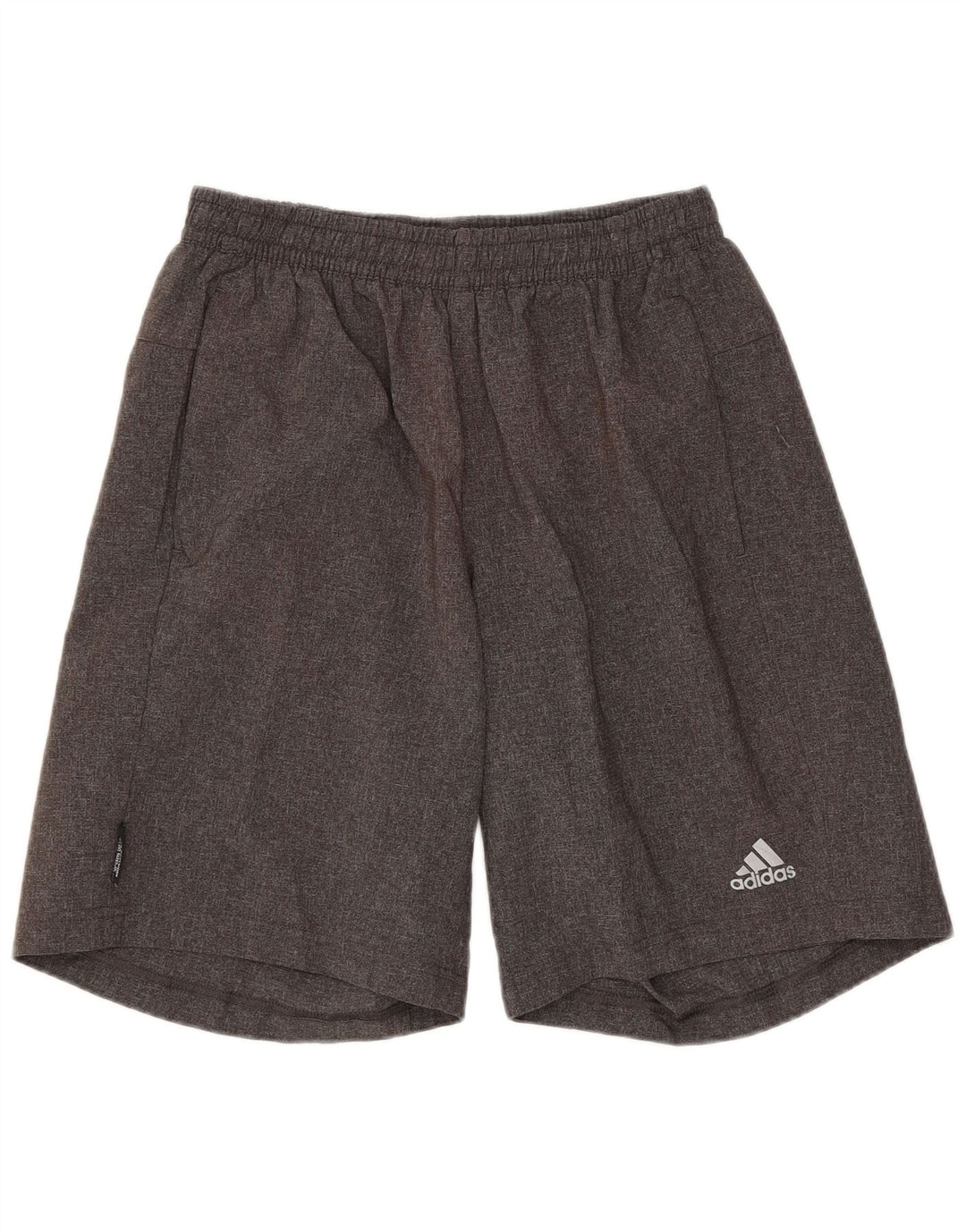 ADIDAS Pantalones cortos deportivos para hombre pequeño gris
