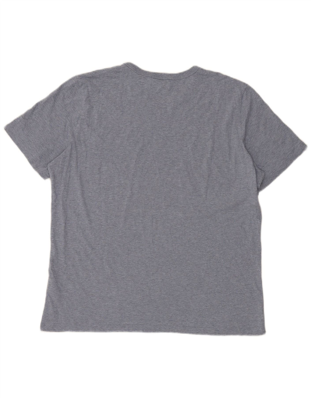 Cos Camiseta regular para hombre Top grande de algodón moteado azul