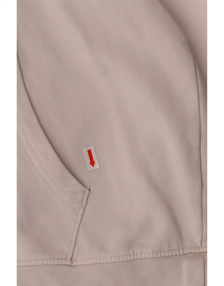 FILA Sudadera con capucha gráfica para hombre XL Algodón blanco