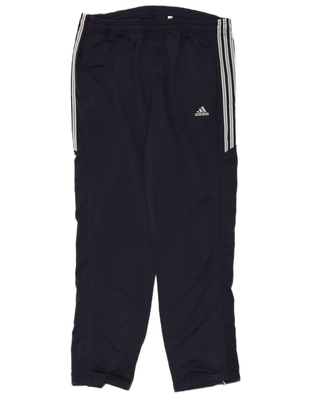 ADIDAS Pantalones de chándal para hombre UK 44/46 Large Azul marino Poliéster