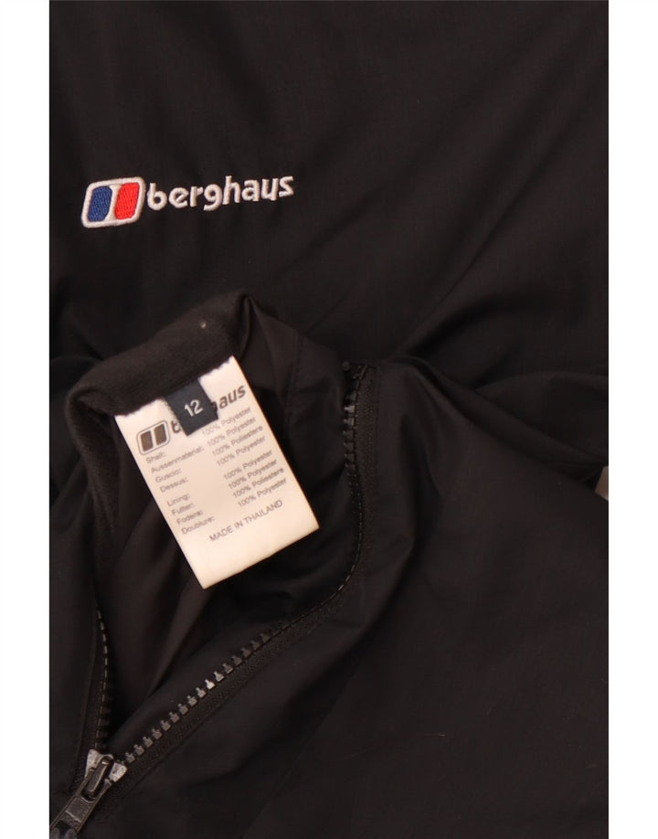 BERGHAUS Chaqueta reversible para mujer UK 40 Mediana Negro Poliéster