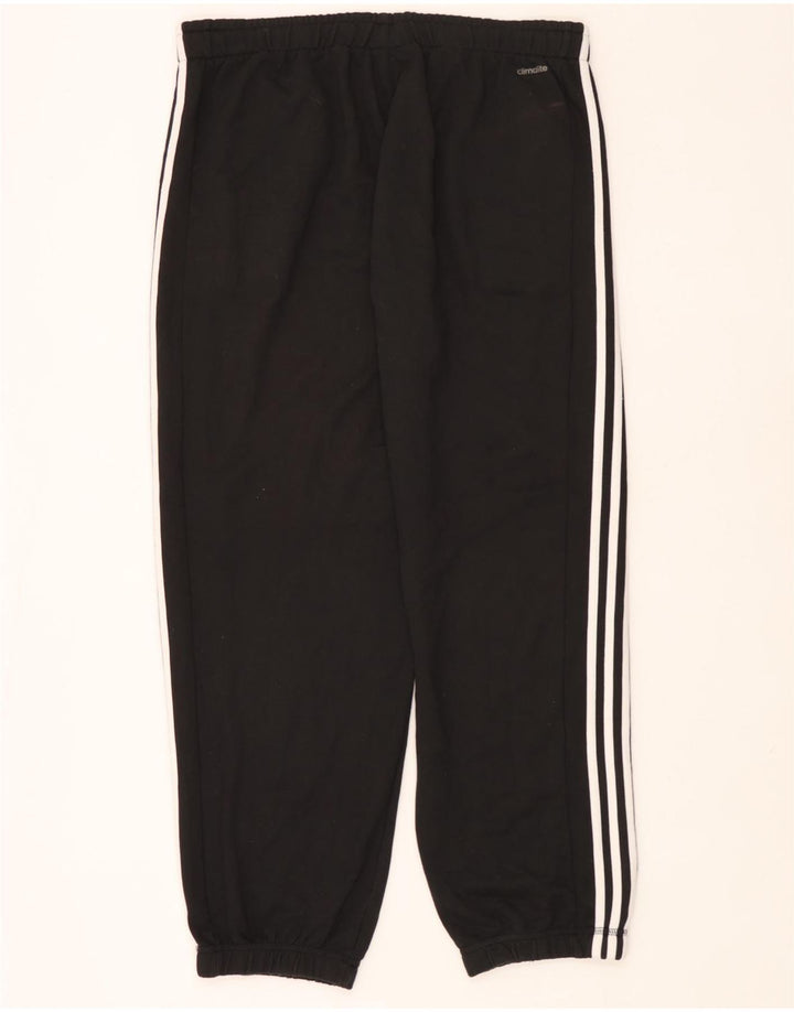 Adidas Hombre Climalite Chándal Pantalones Joggers XL Negro Poliéster