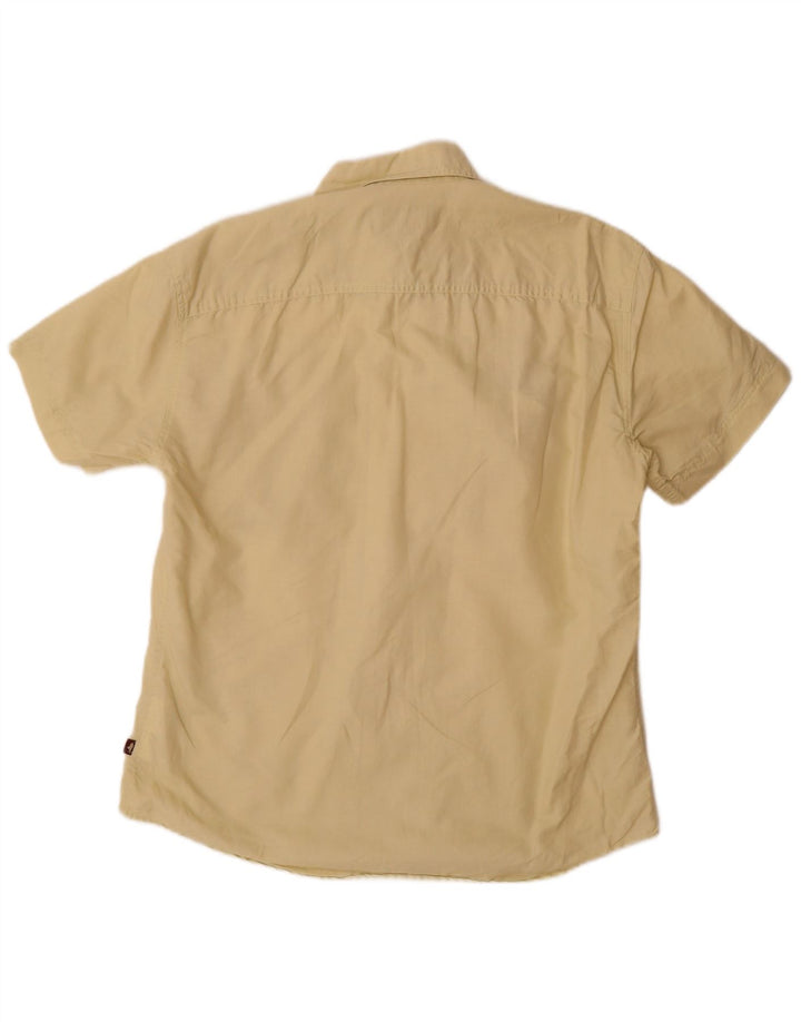 Marlboro Classics - Camisa de manga corta para hombre, talla grande, color amarillo