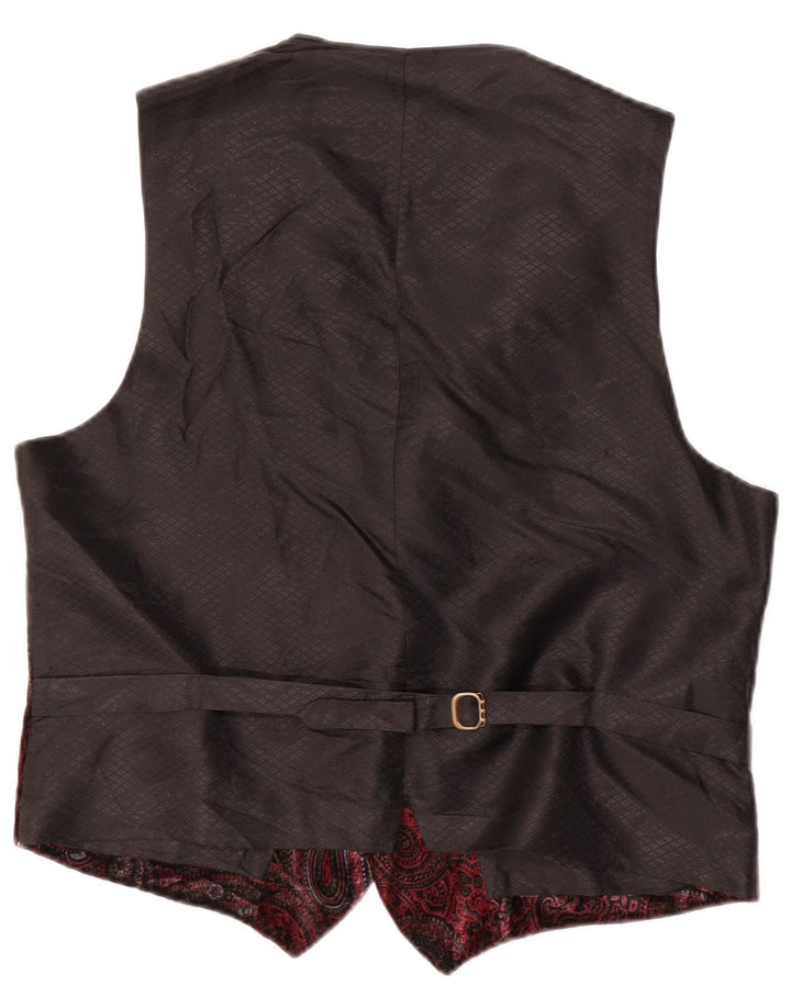Chaleco De Hombre Trend Medio Multicolor Paisley Sintético