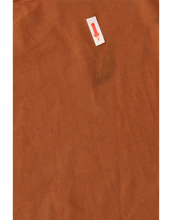 Carhartt Camiseta para hombre Top Algodón marrón medio