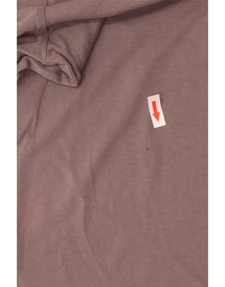 Diadora Hombre Camiseta Gráfica Top Small Gris Algodón