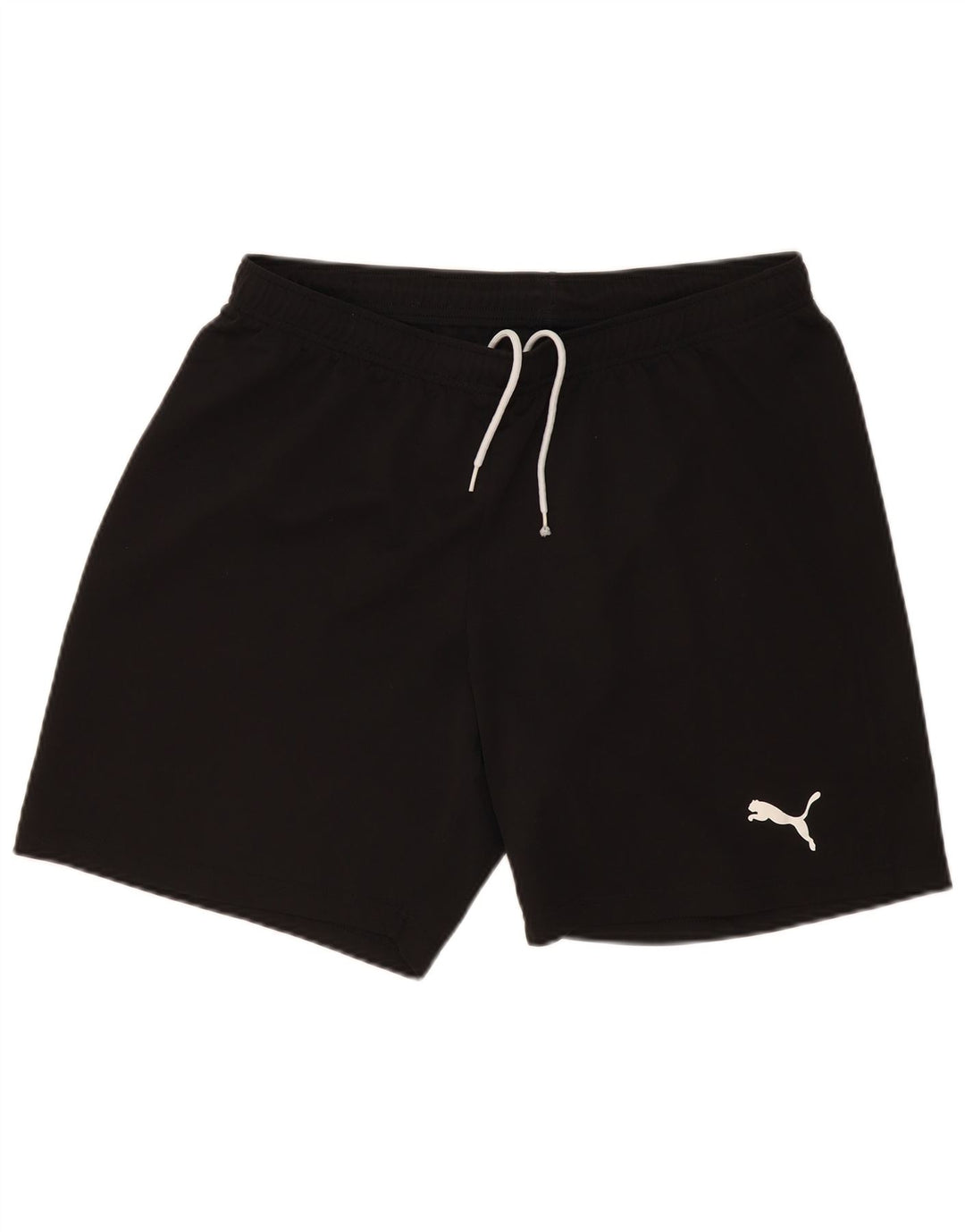 Puma Pantalones cortos deportivos para hombre XL Poliéster negro