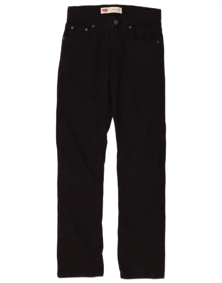 LEVI'S Vaqueros ajustados 511 para niños 13-14 años W27 L29 Algodón negro
