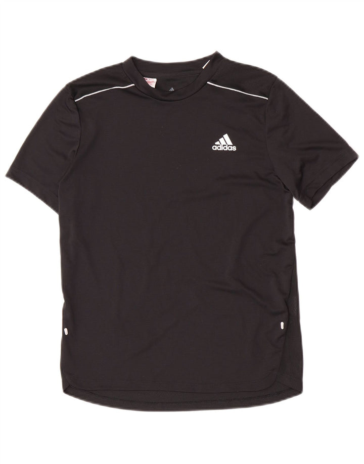 Adidas Boys Aeroready Camiseta Top 11-12 años Negro Poliéster