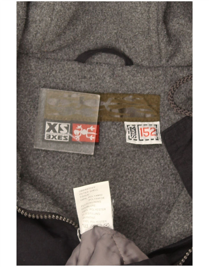 XS Exes Chaqueta cortavientos con capucha para niño 12-13 años Poliamida negro