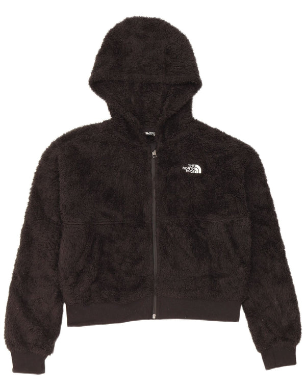 The North Face Chaqueta Polar con Capucha Niñas 14-15 Años XL Negro Poliéster