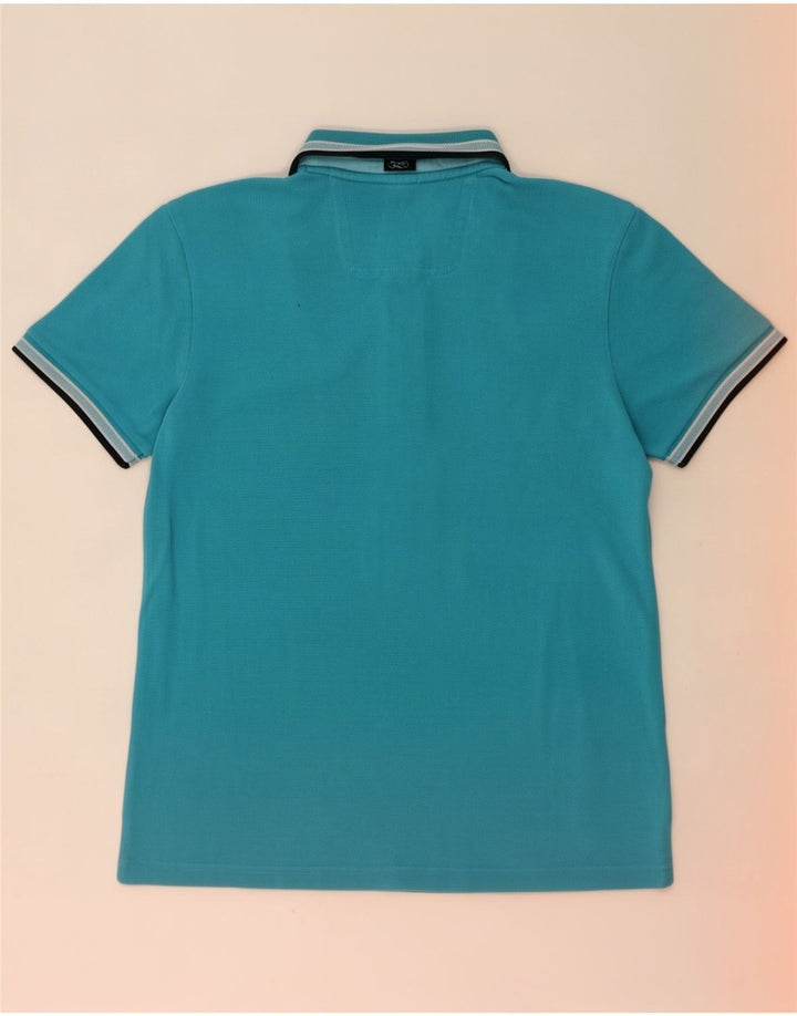 Hugo Boss Hombre | Polo de corte regular a rayas azul medio