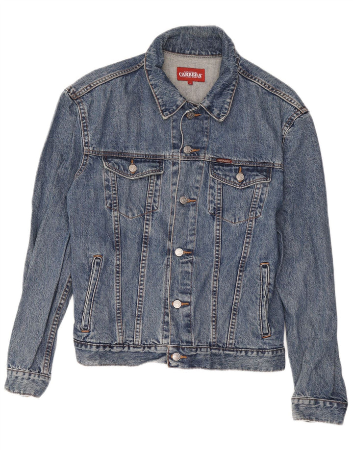 Carrera Chaqueta vaquera para hombre UK 40 Grande Algodón azul