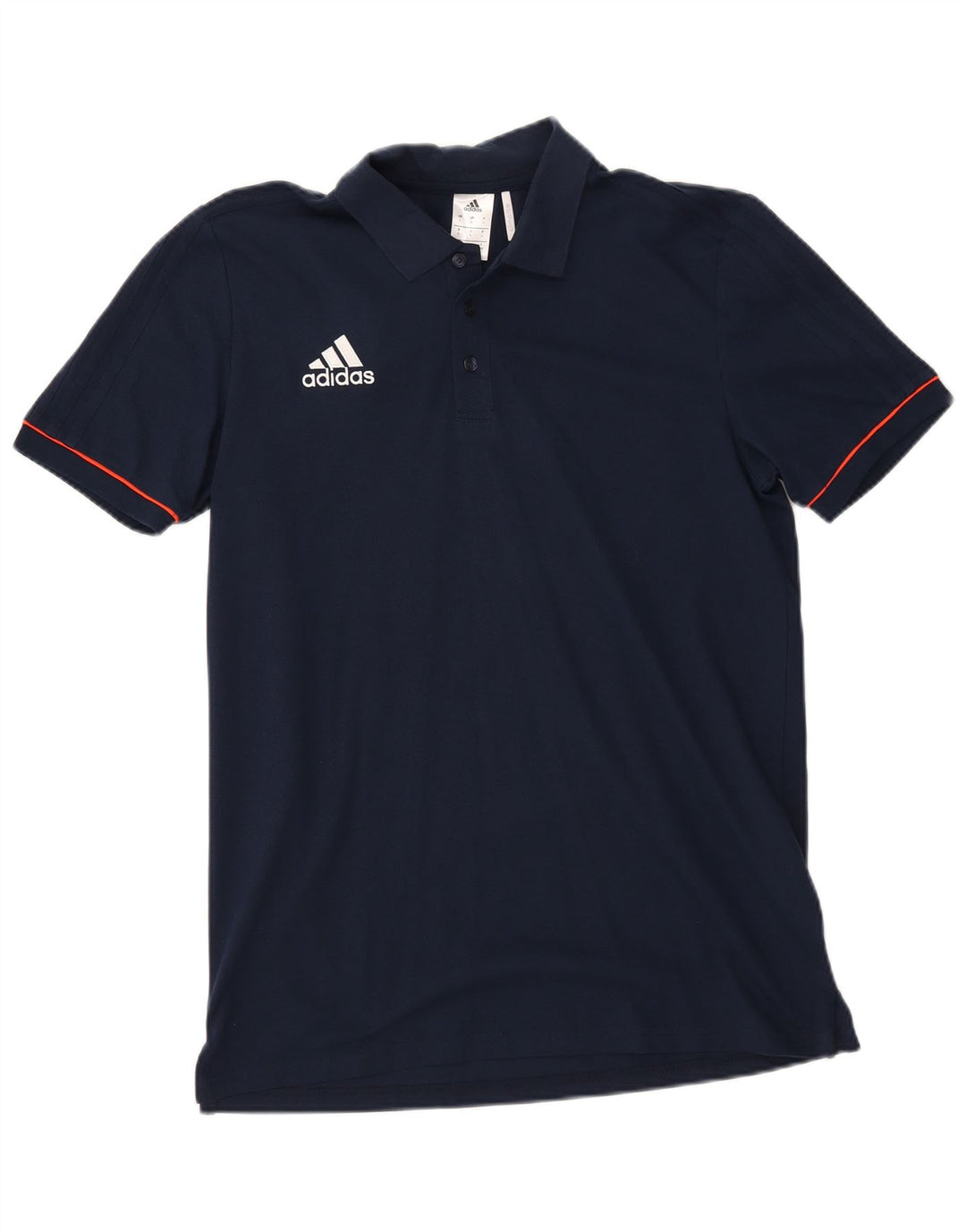 ADIDAS Polo Climalite para hombre grande algodón azul marino