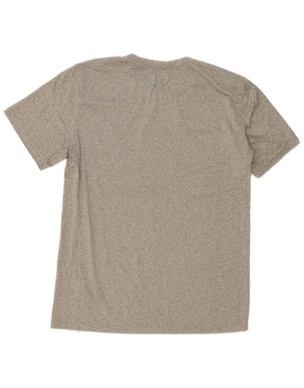 Camiseta Nike Dri Fit Graphic para hombre Poliéster gris medio