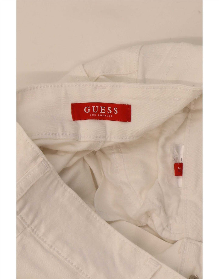 Vaqueros Guess Mujer Slim W31 L32 Blanco
