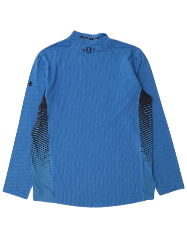 Under Armour Camiseta de manga larga para hombre Poliéster azul grande