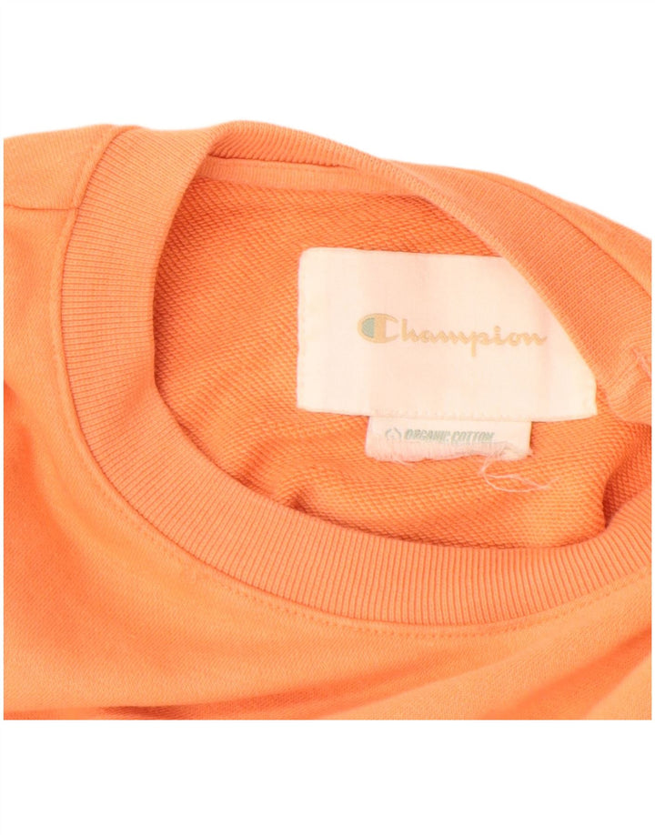 Champion Sudadera para mujer Jumper UK 44 Algodón naranja mediano