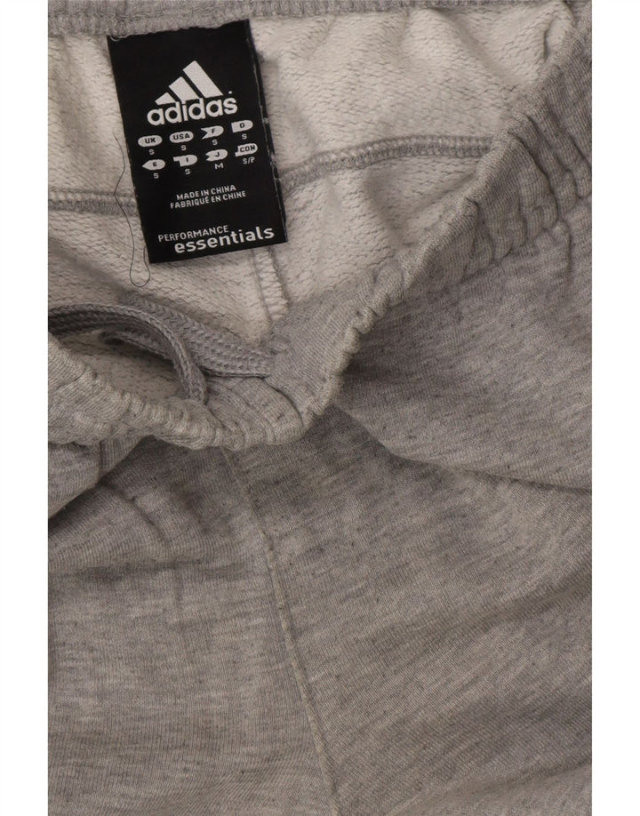 Adidas Pantalones De Chándal Para Hombre Pequeños De Algodón Moteado Gris