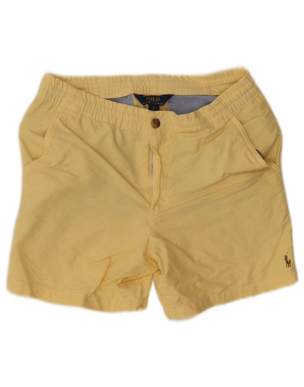 Polo Ralph Lauren Pantalones cortos chinos para niños 15-16 años W28 Algodón amarillo