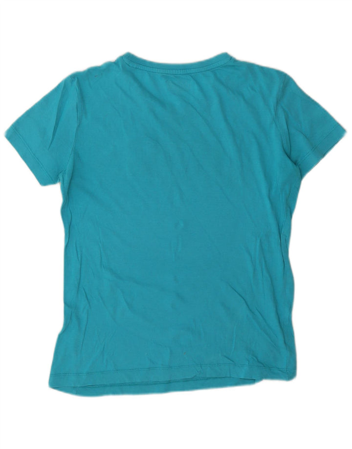 Lotto Camiseta gráfica para mujer Top UK 44 Azul medio