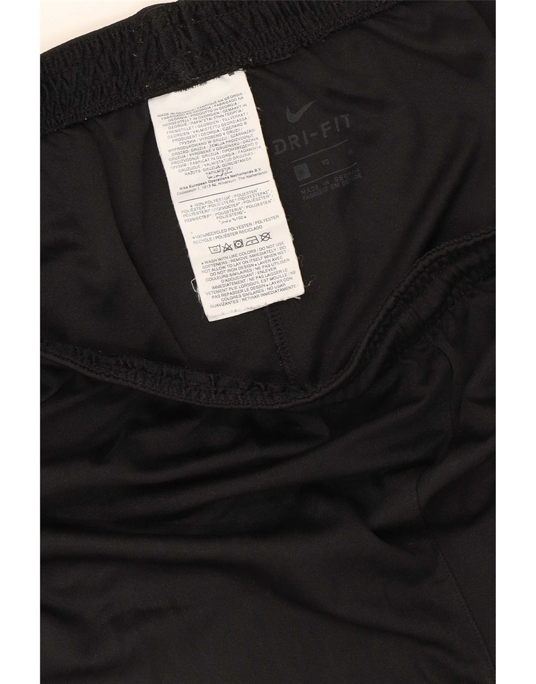 Pantalones cortos deportivos Nike para hombre XL Poliéster negro