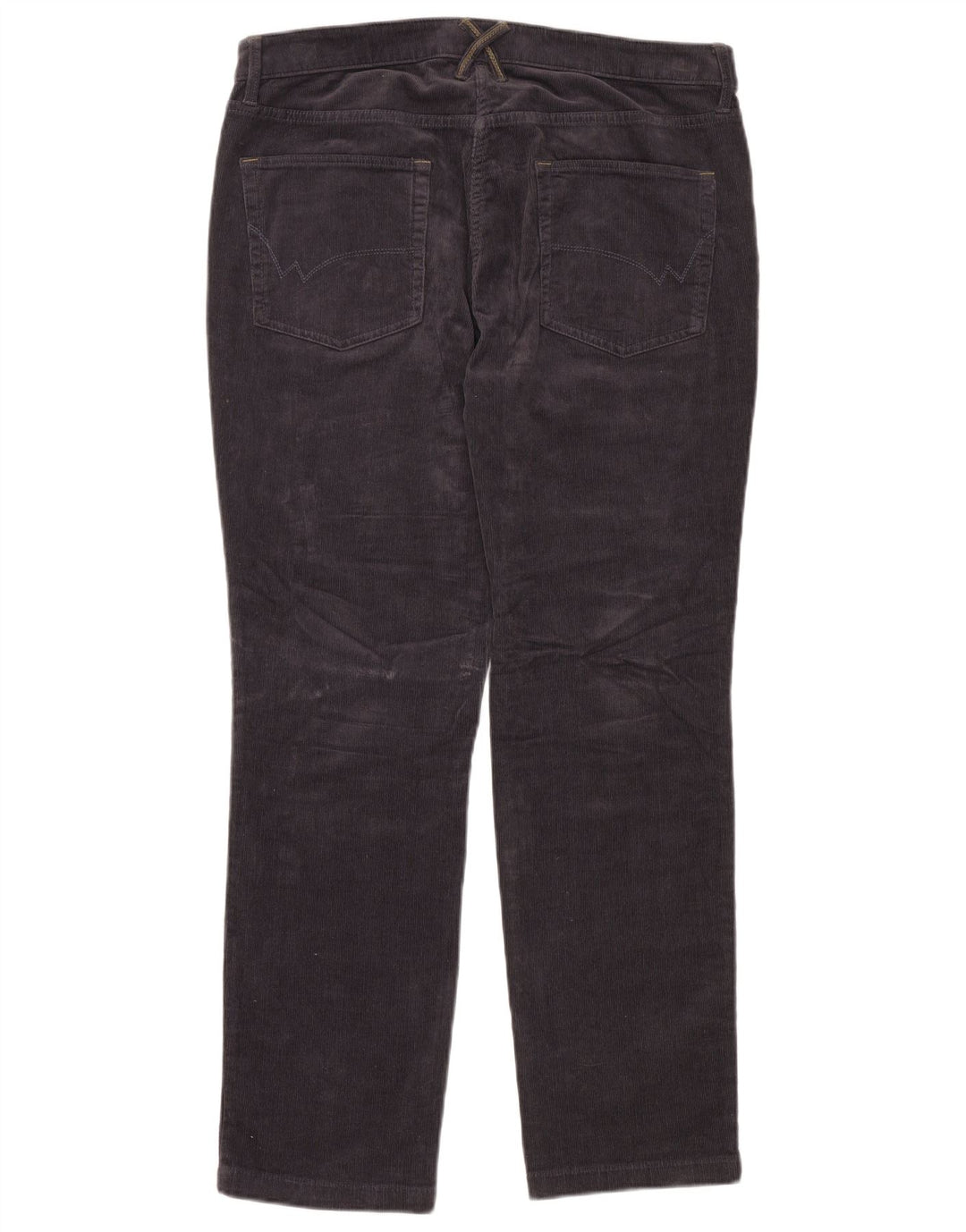 WHITE STUFF Pantalones rectos de pana para hombre UK 46 Large W32 L32 Azul marino