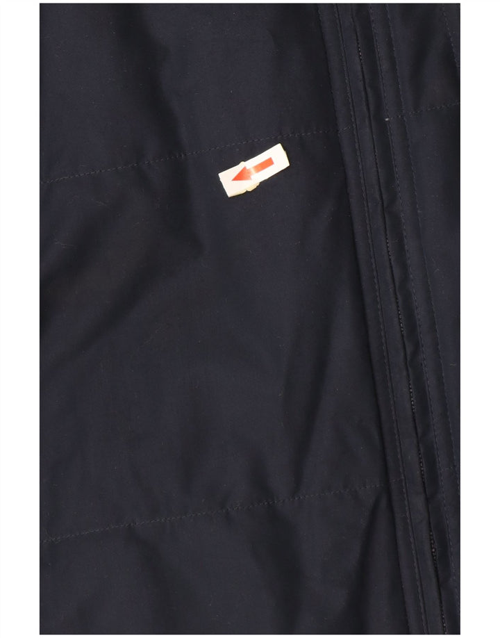 Adidas Chaqueta Acolchada Con Capucha Niño 15-16 Años Azul Marino Poliéster