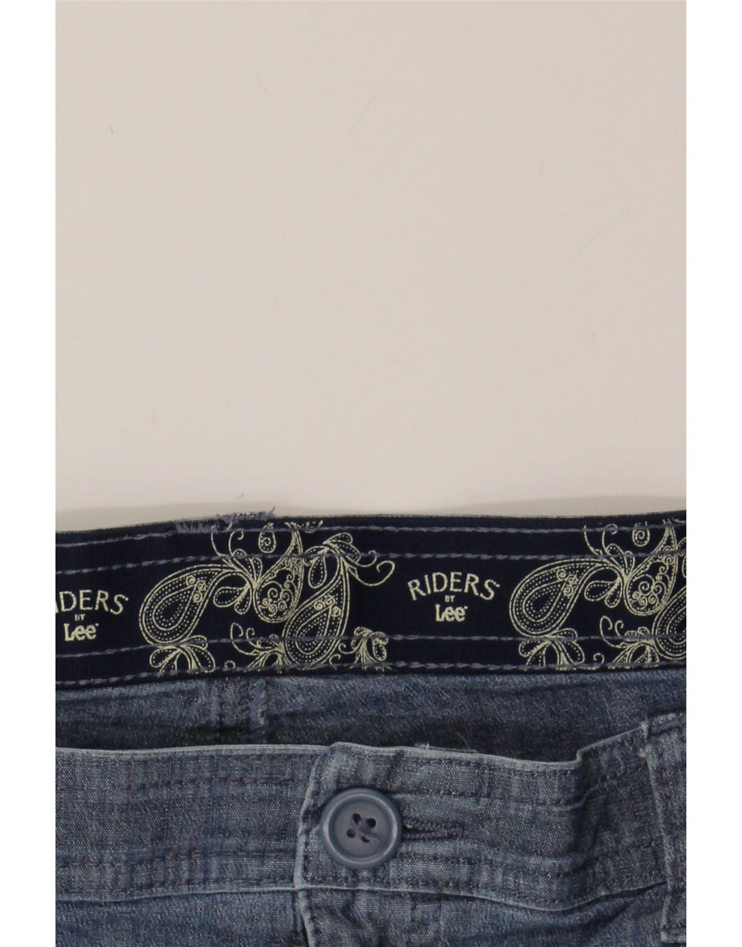 LEE Womens Riders Denim Shorts W40 2XL Blue Cotton Vintage Lee and Second-Hand Lee from Messina Hembry 