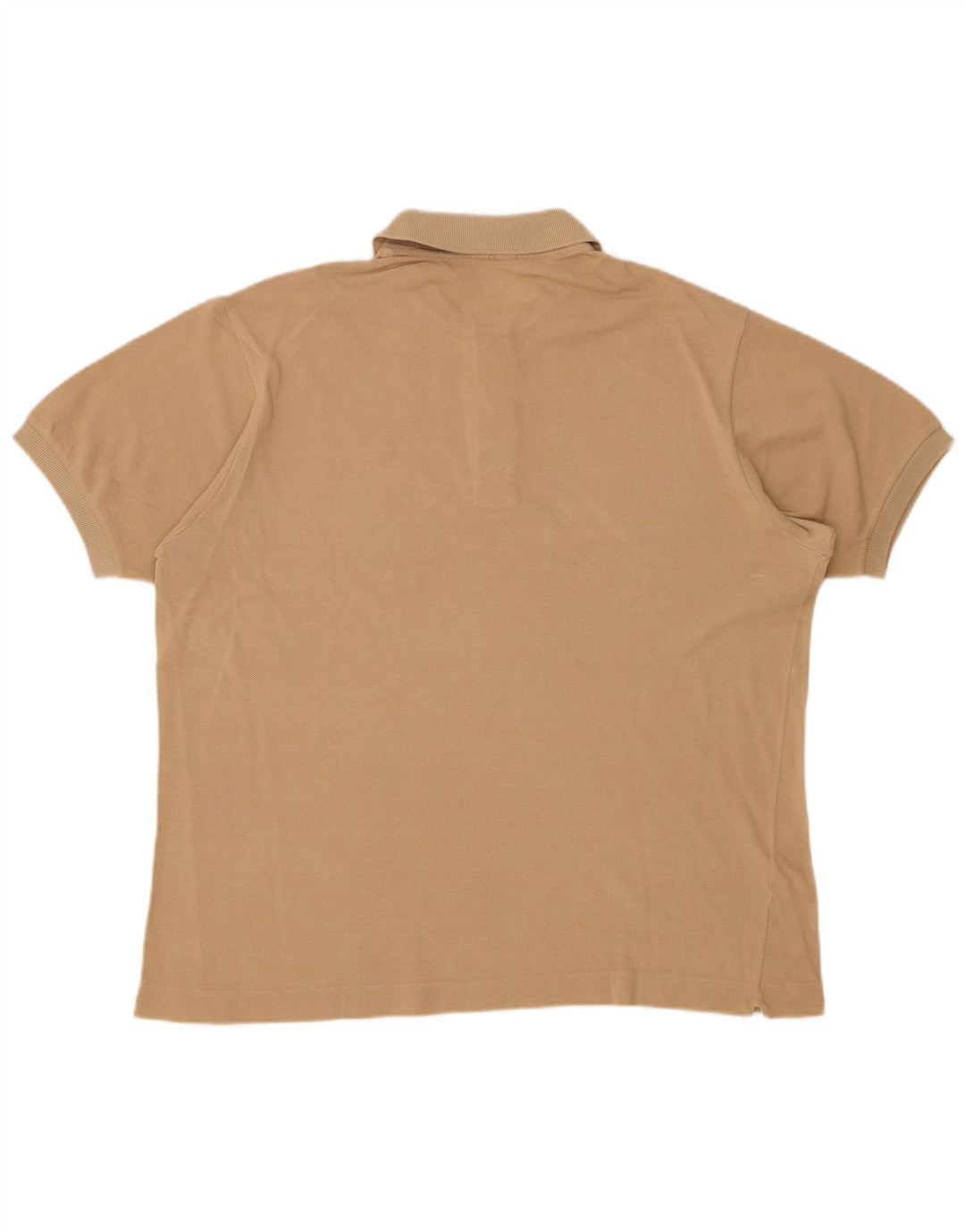 LACOSTE Polo para hombre talla 5 grande algodón beige