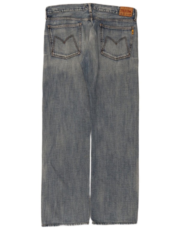 Meltin' Pot Vaqueros rectos Morgan para hombre W33 L32 Algodón azul