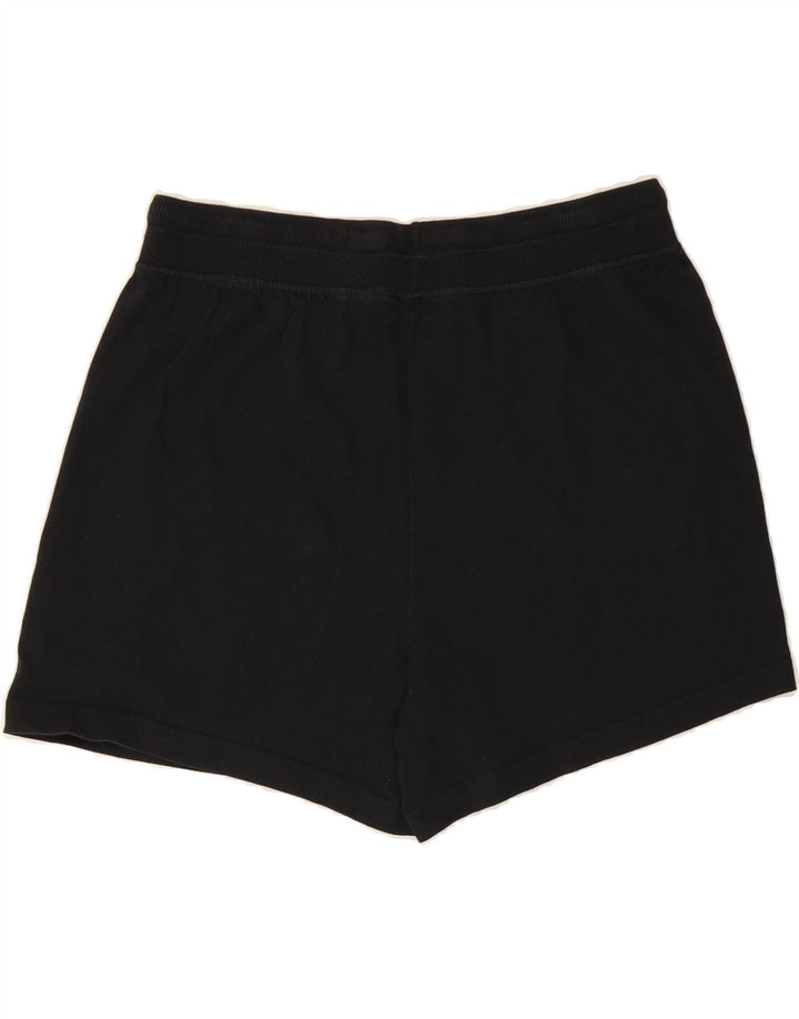 CHAMPION Womens Sport Shorts UK 14 Large  Black Vintage Champion and Second-Hand Champion from Messina Hembry 