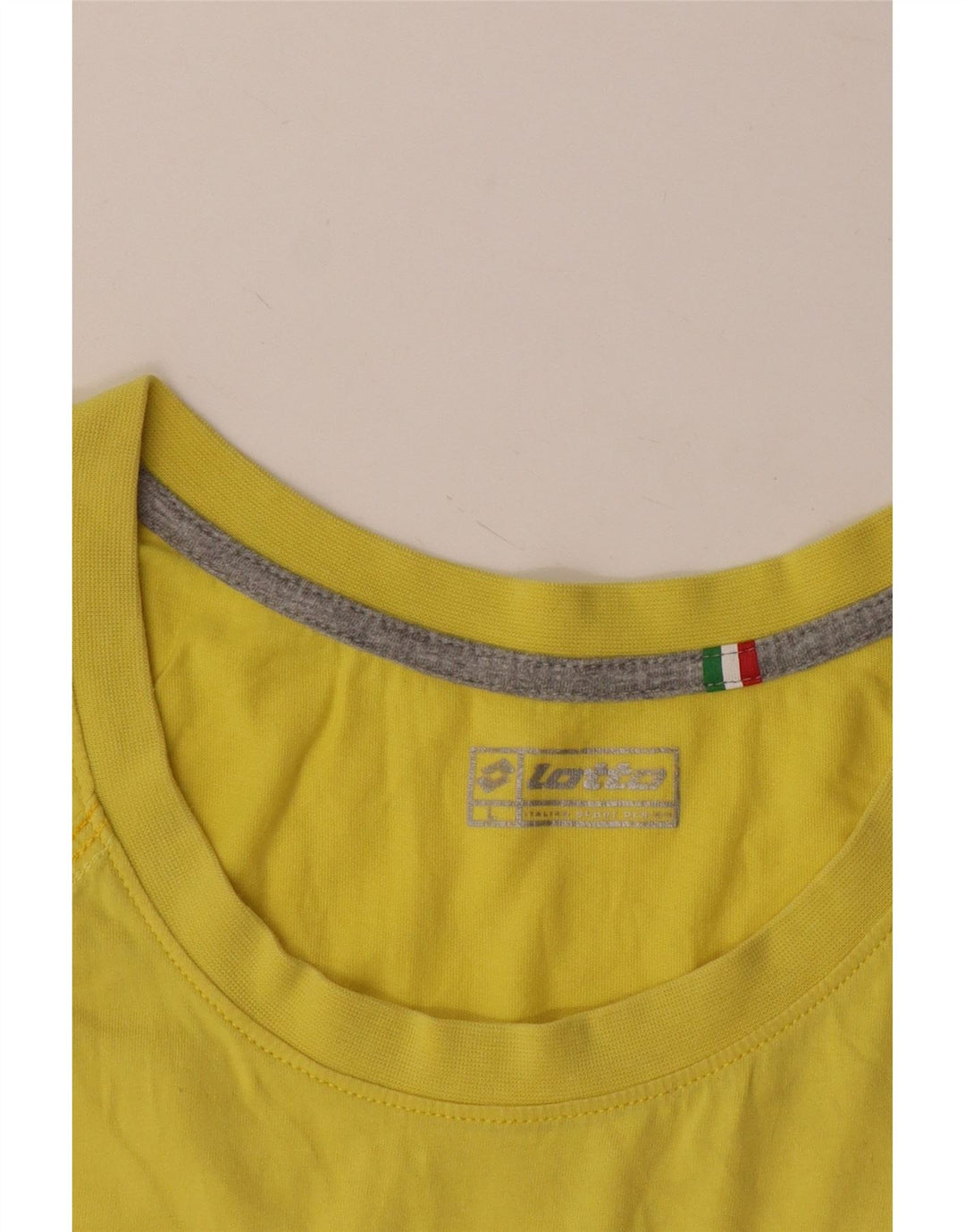 LOTTO Camiseta sin mangas para mujer UK 44 L Amarillo