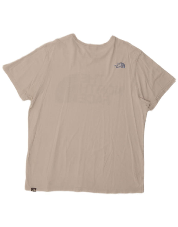 THE NORTH FACE Camiseta gráfica para hombre Top grande blanco