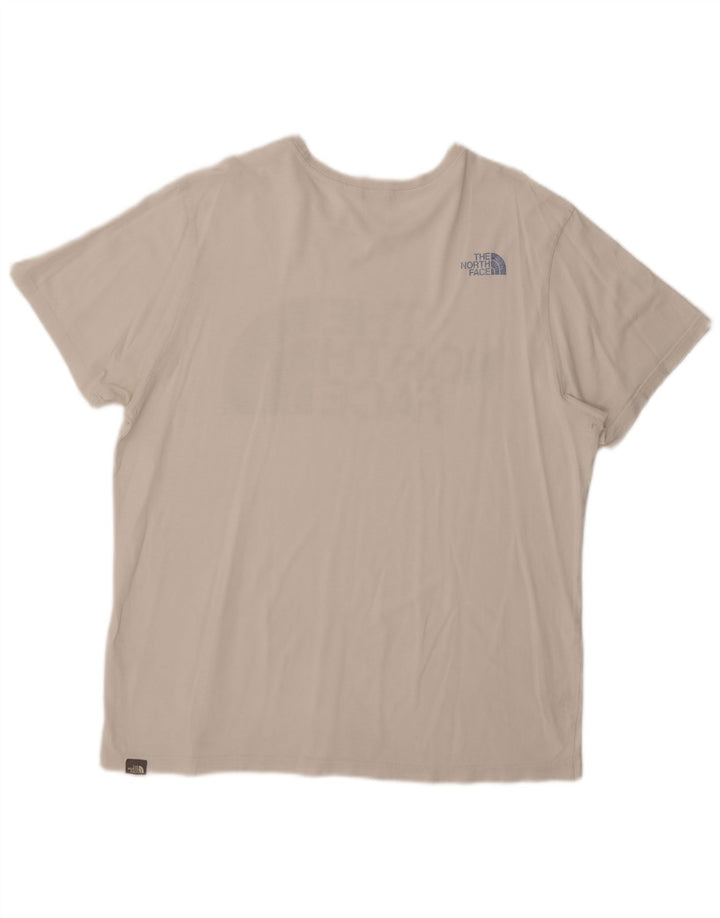 THE NORTH FACE Camiseta gráfica para hombre Top grande blanco