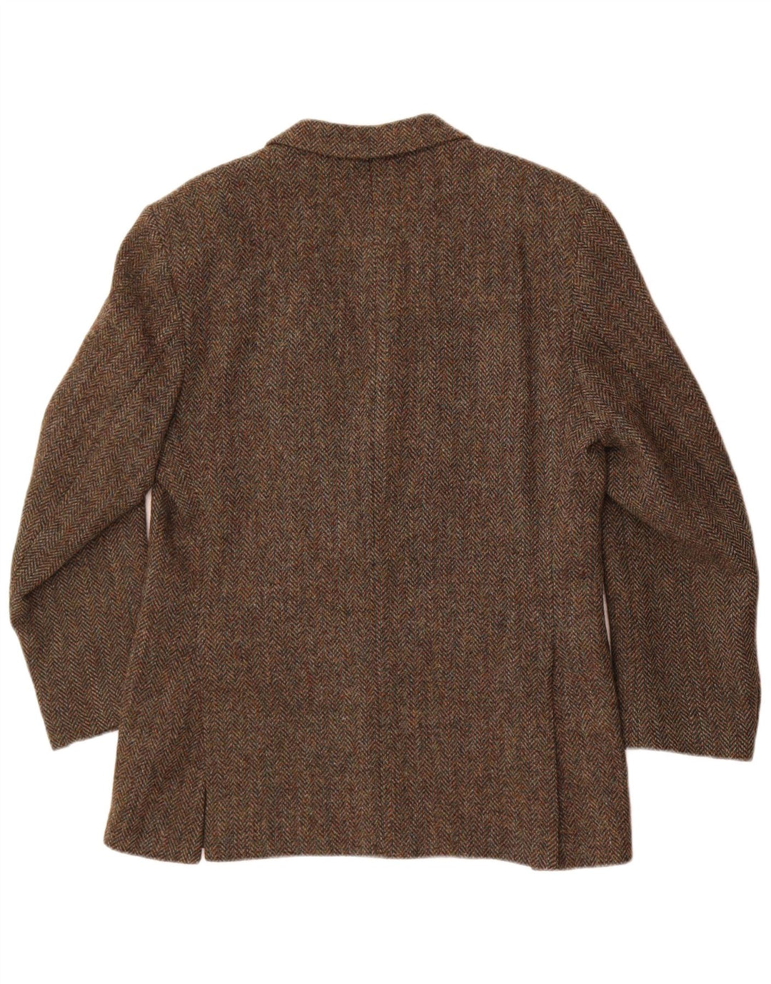 Pitlochry Chaqueta tipo blazer Harris Tweed para hombre UK 38 Marrón medio en espiga