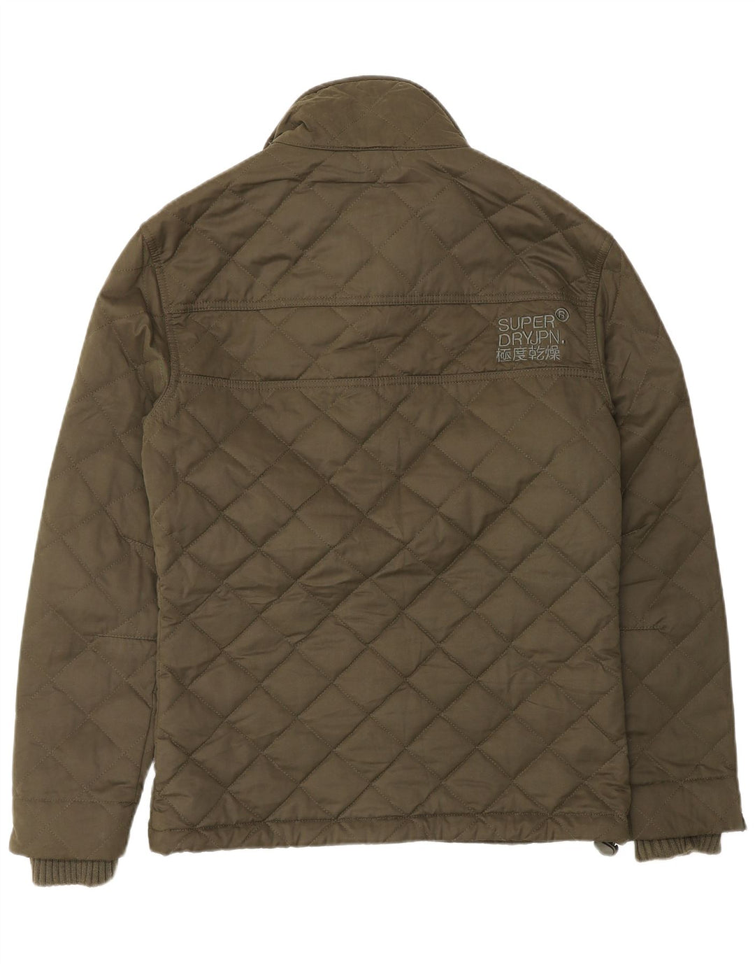 SUPERDRY Chaqueta cortavientos The Windhiker para hombre UK 38 Algodón caqui mediano